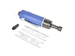 Ferramenta De Lixamento Neumático Com Cabo Resistente Industrial Para Processamento De Metal Azul