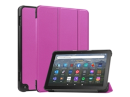 Capa Para Amazon Fire Hd 8/fire Hd 8 Plus 2022 Roxo