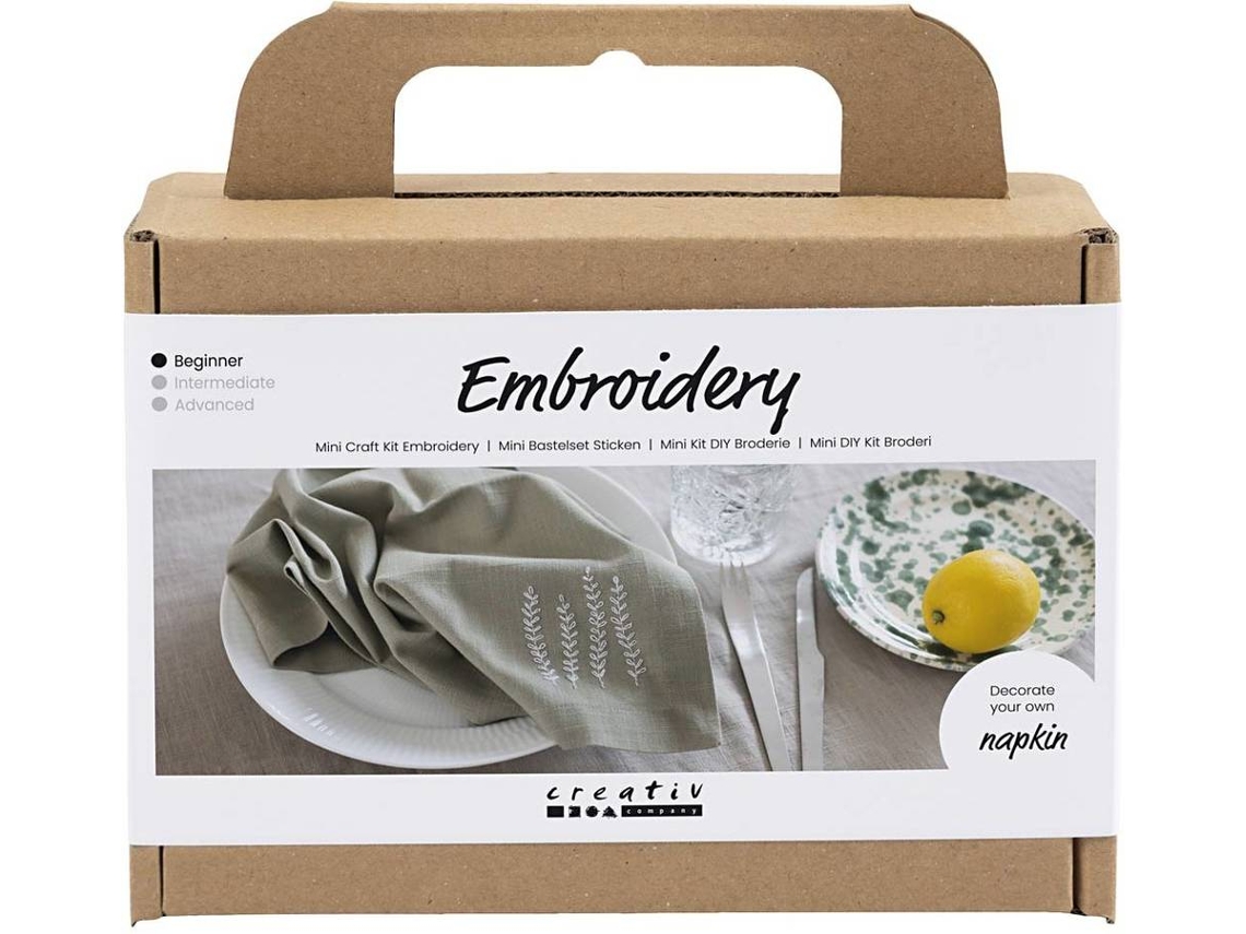 Kit DIY Creativ Guardanapo Verde