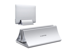 Suporte Universal Vertical De Alumínio Para Laptop Lention, Prata Brilvibera