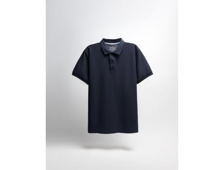 Polo De Homem Mo Piquet Main Fabric - Co100 Azul (l)