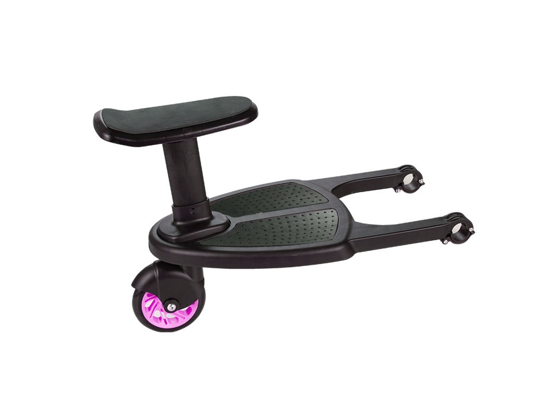 Adaptador Universal Com Roda E Assento Para Carrinho De Bebé Rosa Digitallab