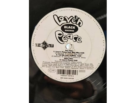 Vinil Loven Peace Direct Effect