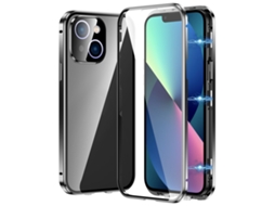 Capa De Vidro Temperado Hd Para Iphone 13 - Fecho Magnético Duplo