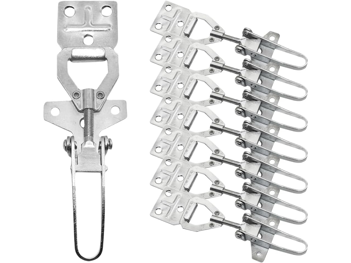 Conjunto De 8 Peças Conectores Colmeia Shineofi, Trava De Barra Tração Para Fixação Segura, Sistema De Travamento Para