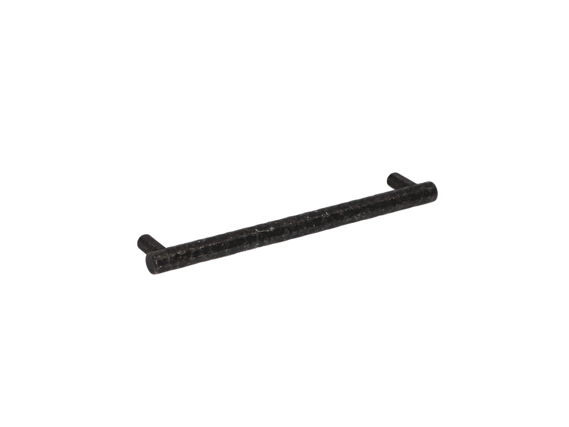 Puxador para Móveis HARDWAREXCHANGE em Zamac com 160mm de distância central, ferro preto vintage, conjunto de 6