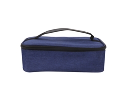 Saco de Lanche Isolado 3.2l Impermeável Oxford com Alça Macia para Escola e Escritório