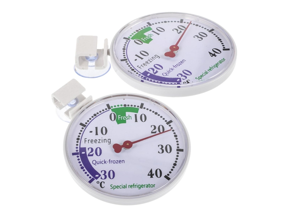 Lurelia Termo-higrómetro Digital, Para Frigorífico E Congelador, Alta Precisão, Visor Fácil Leitura, Memória Máx./mín., Medição De Humidade