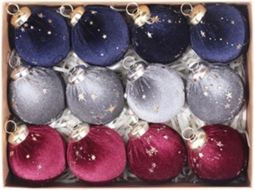 Conjunto De 12 Enfeites De Natal Inquebráveis |