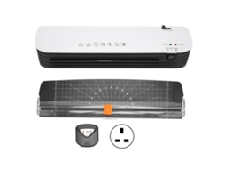 Plastificadora Abs de 260w, Tamanho A4 , com Cortador de Papel e Arredondador de Cantos BRILVIBERA ( 9 Polegadas)