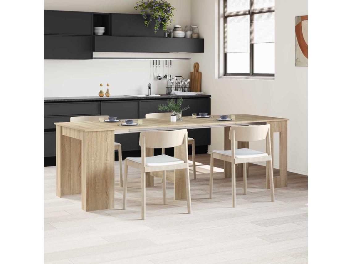 Vidaxl Mesa De Jantar 240 X 85 X 75 Cm Derivados De Madeira