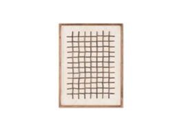 Moldura em Madeira de Pinho Reciclada, Bege, 62x4x82cm ALEXANDRA HOUSE LIVING