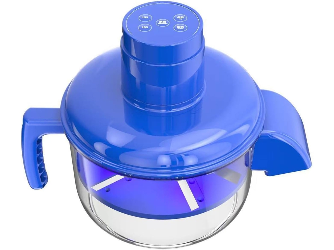 Descascador Automático Com Tela Sensível Ao Toque, Motor De 50 W E 200 Mm, Aço Inoxidável Resistente