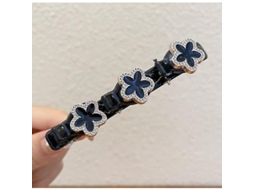 2026 pinzas de Pelo Trenzadas de Piedra Cristal Brillante Con Perlas Y Piedras, para Bangs Dobles, Estilo X, Regalo Ideal