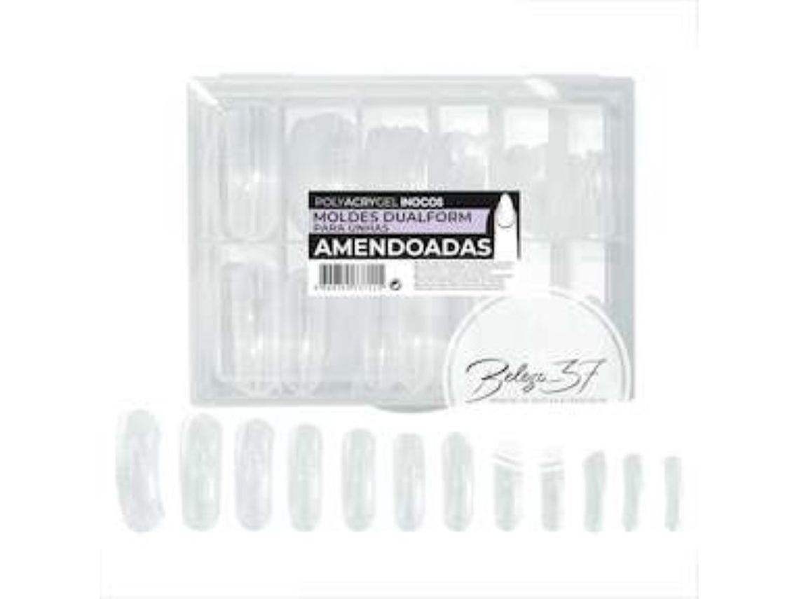 Moldes dualform tips - unhas amendoadas inocos