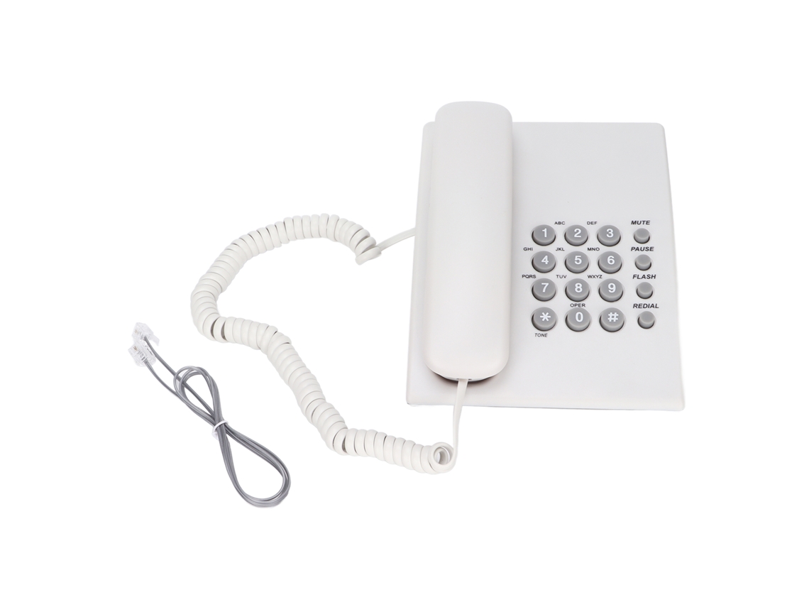 Telefone Sem Fio LAXISCREED Mão Livre 3 Discagem Rápida