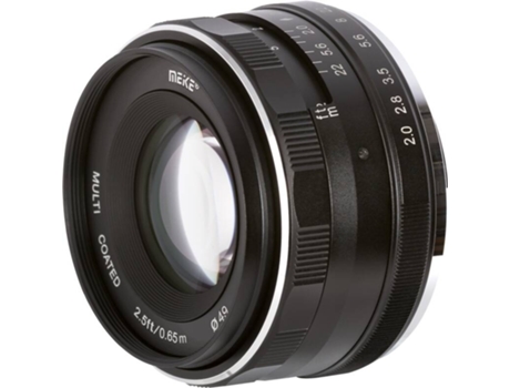 Objetiva  MK-50-F2.0 (Encaixe: Sony E - Abertura: f/2.0)