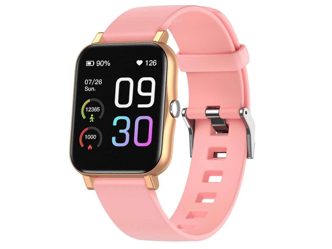Smartwatch GTS2 Rose Gold com monitor de frequência cardíaca Ly Ebike