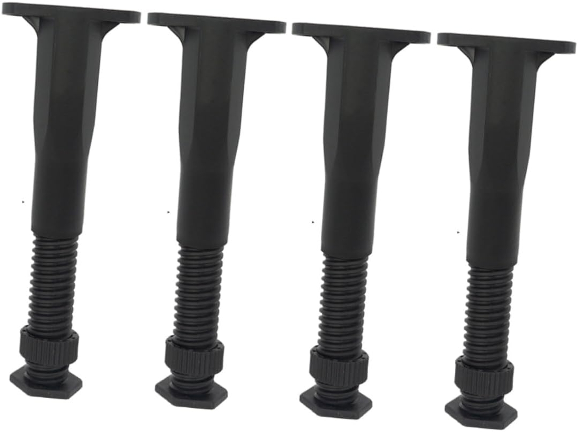 Conjunto De 4 Pés Apoio Ajustáveis Em Altura Para Cama E Mesa, Resistentes E Ideais Para Substituição De Móveis