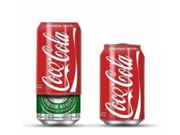 Capa De Silicone Para Lata Coca Cola, Caneca Vermelha, 355 Ml Aquaforge