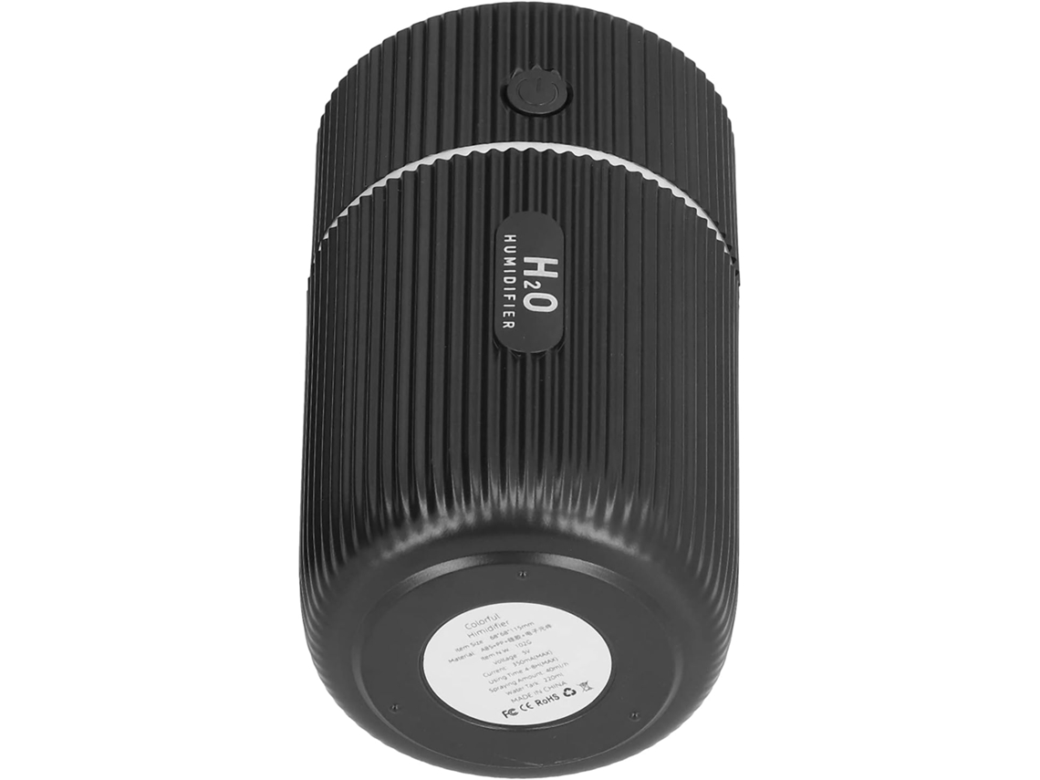 Umidificador Usb Compacto Akozon Com Luz Led Colorida Para Casa