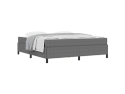 Estrutura da Cama Cinzento claro 180 X 200 Cm Tecido MAISON EXCLUSIVE