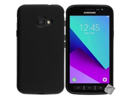 Capa Fina Gel Xcover Para Samsung Htdmobiles Preto
