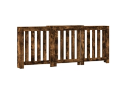 Radiator Cover, Radiator Covers Vidaxl Marrom Madeira Processada (205 X 21.5 X 83.5 Cm)