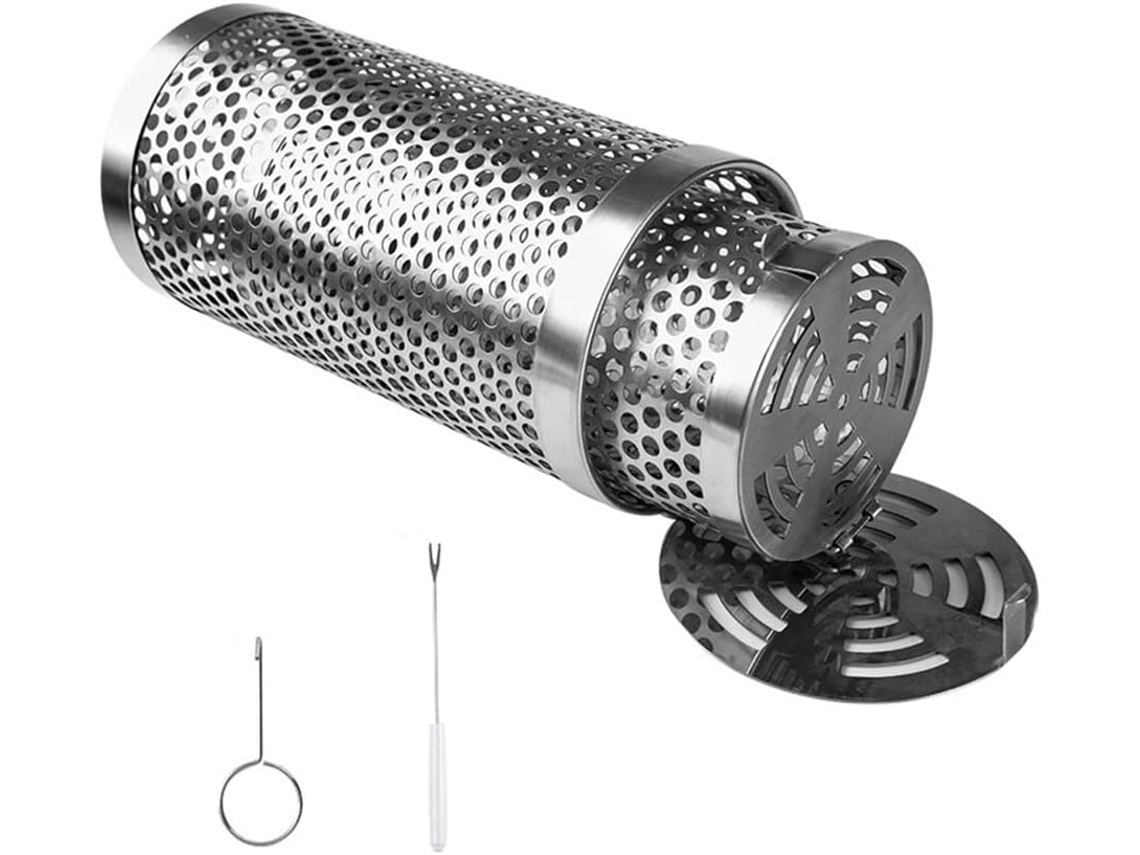 Unidades De Cesta De Grelha Rolante Para Churrasco, Rede Tubular Para Grelhar, Grelha Para Fogueira, Gokoco