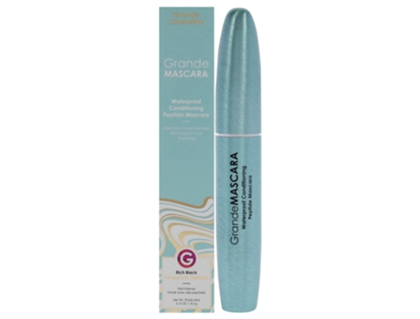 GRANDE COSMETICS Grande Máscara Condicionadora à Prova d'Água com Péptidos Preta Para Mulheres 0,15 oz Máscara