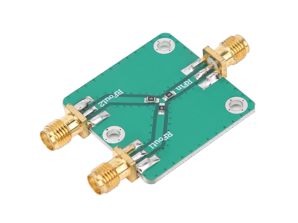 Divisor de Potência de RF Microwave com Resistor Splitter
