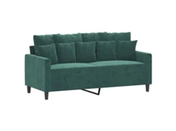 2-seater Sofa, 2-seater Sofas Vidaxl Verde Veludo (n/a)