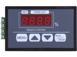 Controlador De Velocidade Do Motor, Regulador Pwm Dc6-60v Com Ajuste