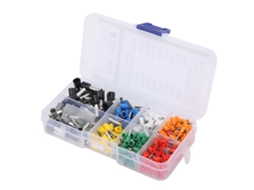 Conectores Crimpados Terminais Isolados Laxiscreed Para Cabos Awg 22-10, Uso Industrial
