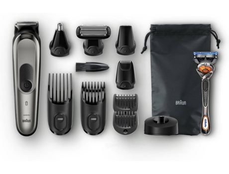 Barbeador elétrico  MGK7021 3,6V Recarregável Preto