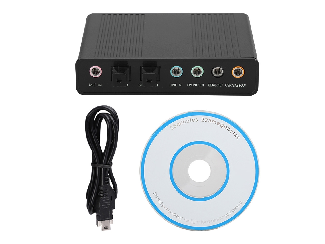 Placa de Som Usb 5.1 LAXISCREED