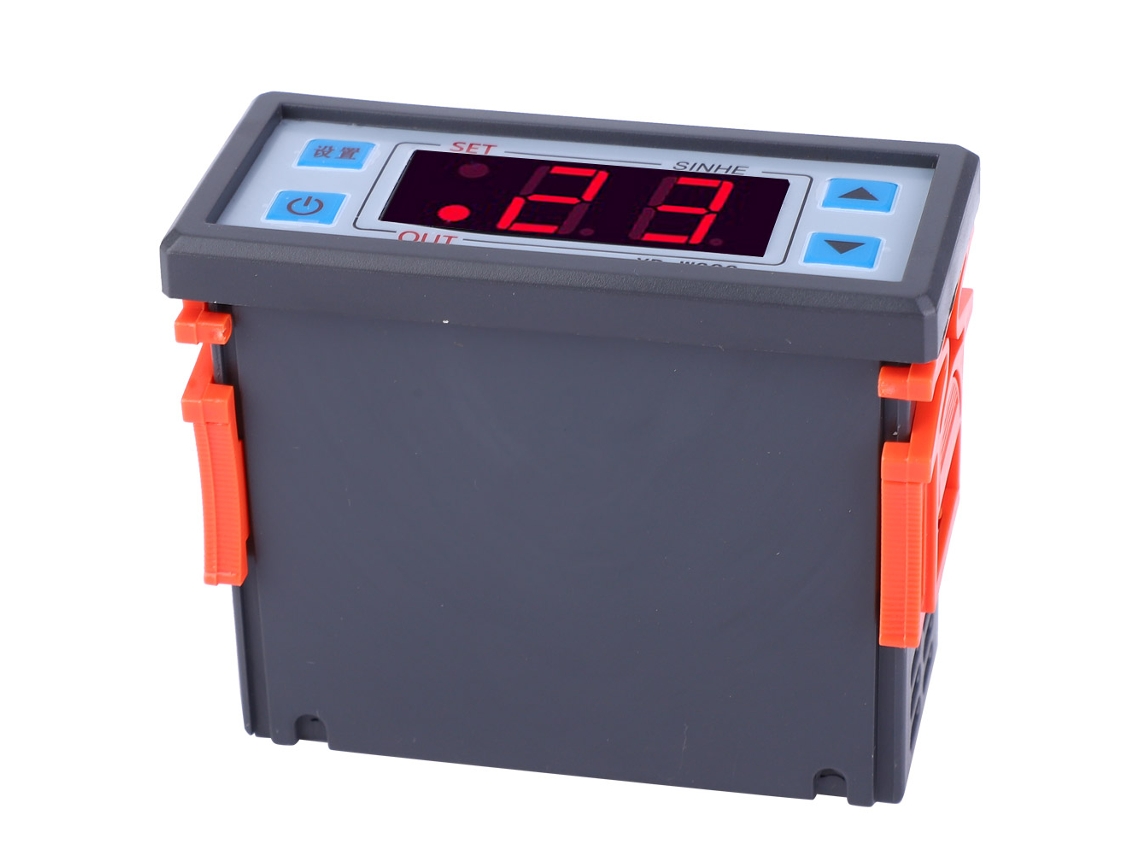 Termostato Digital Ajustável com Ecrã Lcd