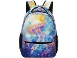 Lindas Mochilas Com Estampa De Água-viva, Escolares Infantis, Animais Marinhos, Bolsas Viagem, Para