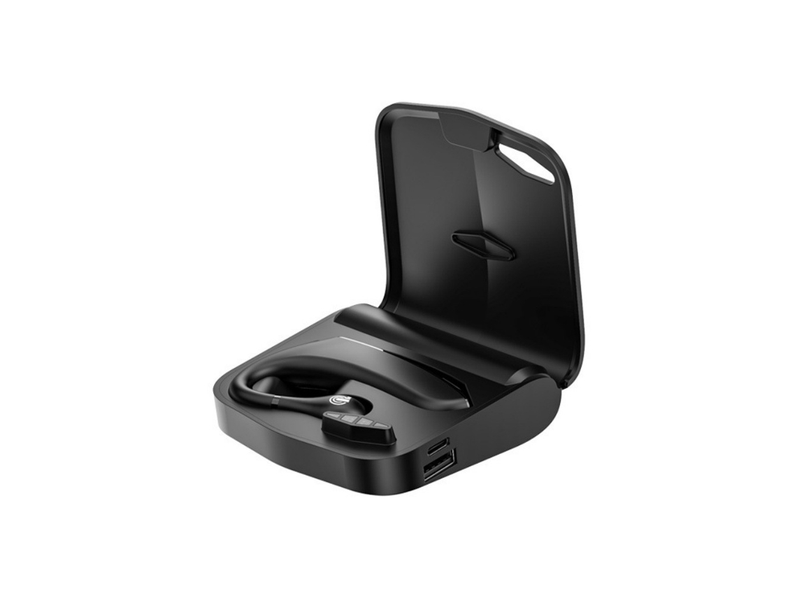 Fone De Ouvido Bluetooth Sem Fio Para Dirigir Negócios Pendurado Na Orelha
