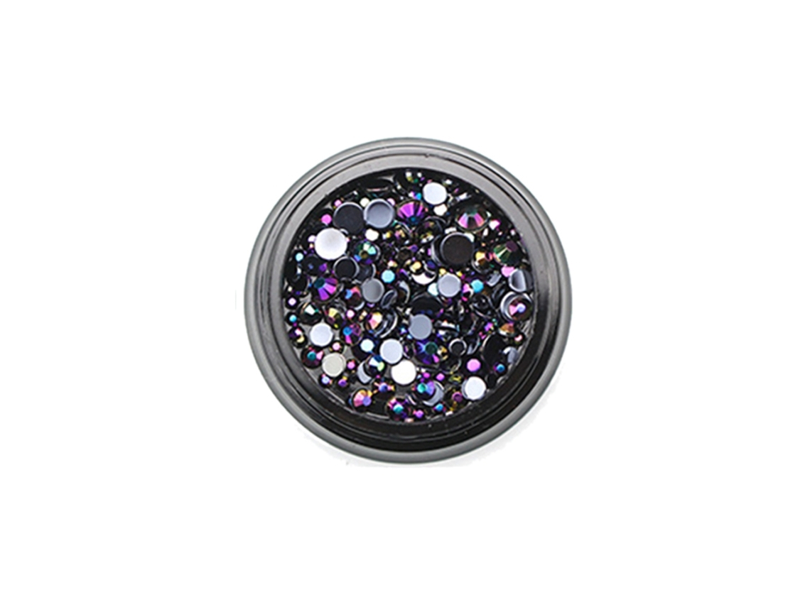 Ferramenta De Manicure Com Pedras Ab De Acrílico Brilhantes Para Arte De Unhas, Sequências E Paillettes Decorativas 25