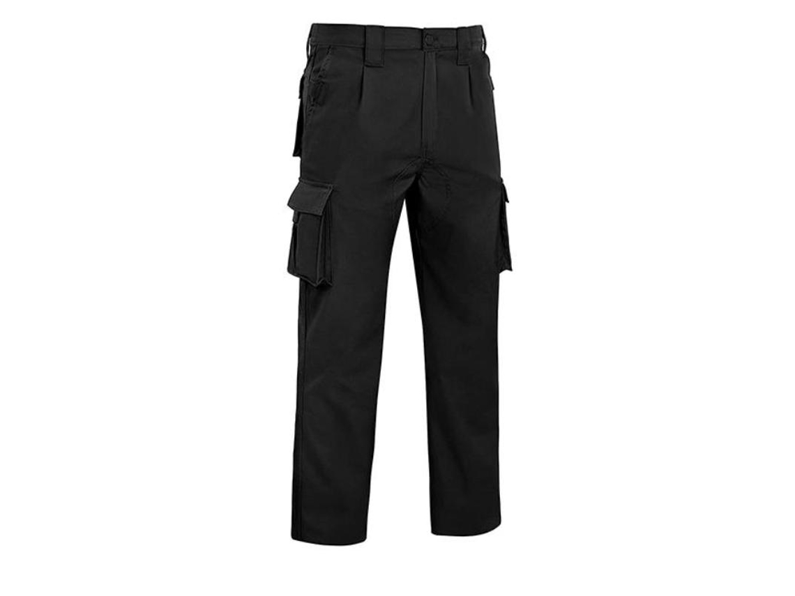 Pantalon tergal negro elite talla l-46