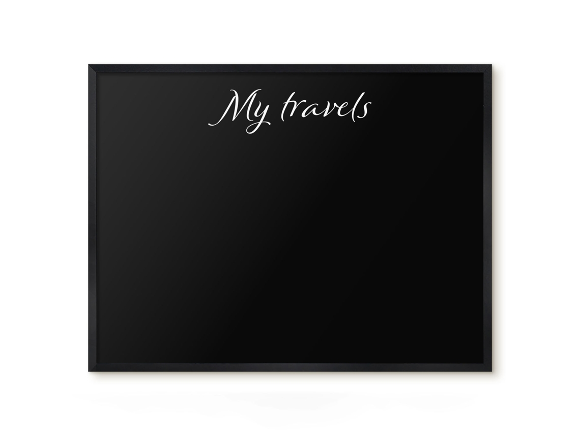 Magnetic Glass Board My Travels For The Hall Espelharte (80x60 Cm)