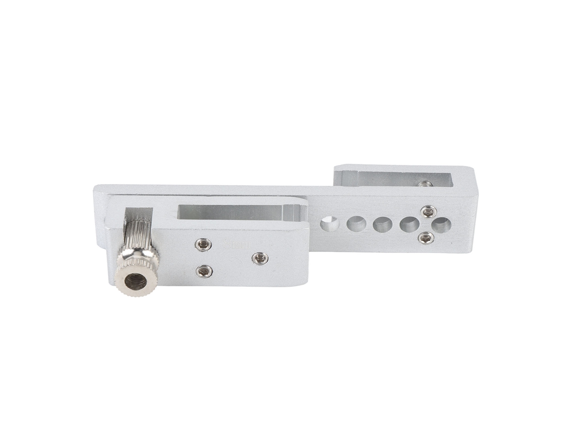 Cadeado de segurança Primerox para porta de vidro deslizante, metal, 12 furos, prata