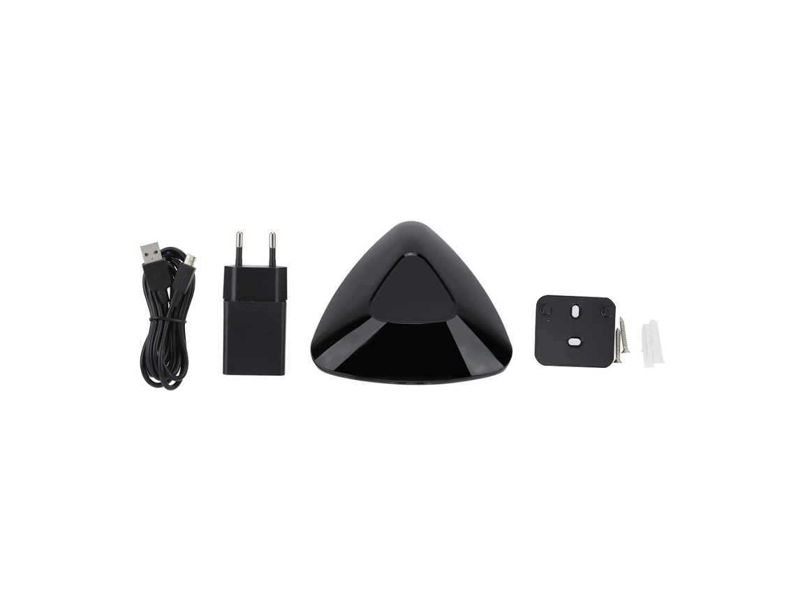 Controle remoto inteligente Wi-Fi para casa inteligente (com controle por infravermelho e radiofrequência, ampla adaptação de voltagem)
