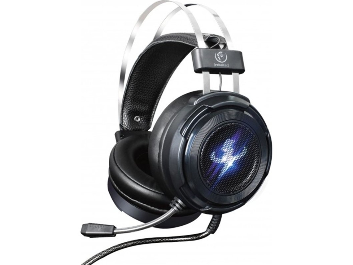 Fone de Ouvido Gamer REBELTEC para Pc, Usb 7.1 com Microfone.