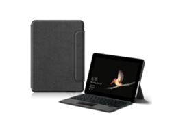 Capa Universal Para Teclado Microsoft Surface Go4 3/2/1, Capa Protetora Para Teclado Touchscreen Bluetooth, Preta Com Retroiluminação. Yunzii