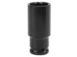 Extensor De Porca Anti Queda Chave De Impacto Hexagonal Aço Carbono 78mm 27mm