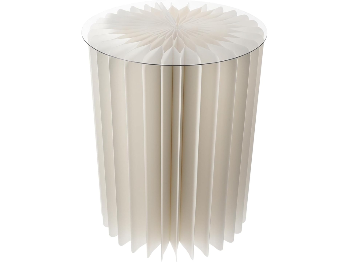 Suporte Cilíndrico Dobrável Em Papel Reforçado Ukcoco Para Bolos, Com 30cm De Diâmetro E 40cm Altura Ideal Para