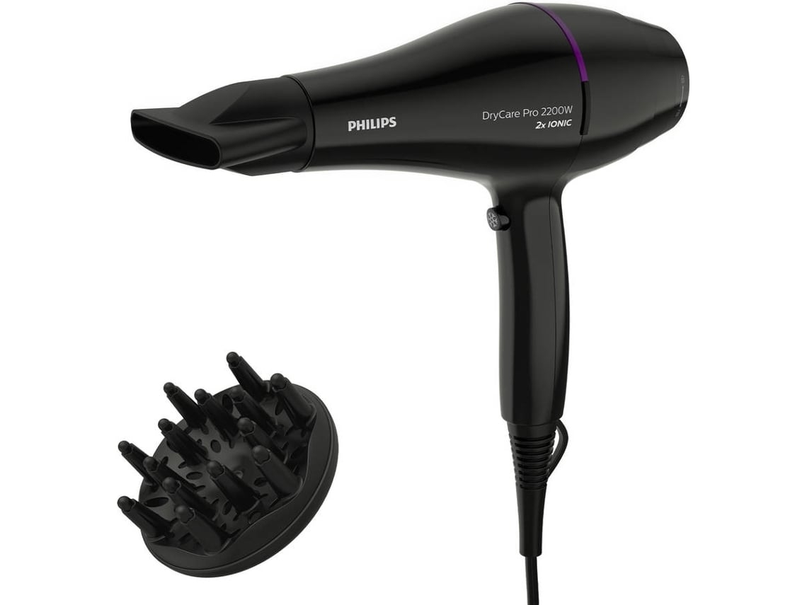 Secador de Cabelo PHILIPS BHD274/00 (Outlet Caixa Aberta - 2200 W - 3 Níveis de temperatura)