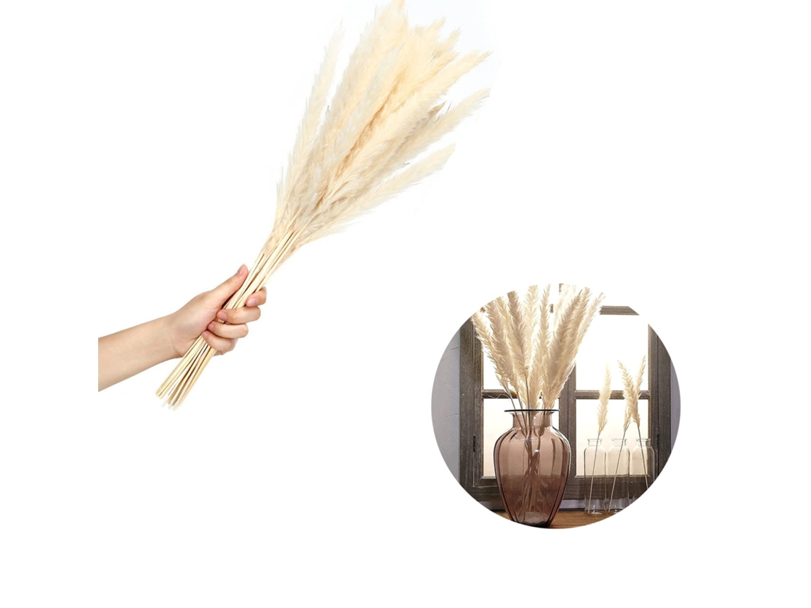 KOFIHETY Elegante Decoração De Mesa Boho, Decoração Seca Natural Para Festa Rústica, Comprimento De 60 Cm, Aprimorando Qualquer Configuração